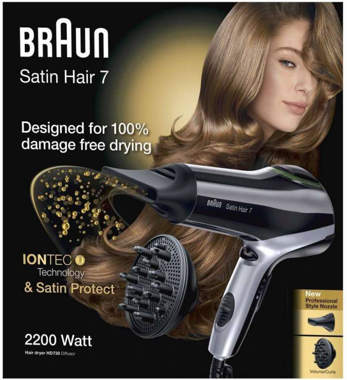 Braun Haardroger Satin Hair 7 HD730 met iontec technologie online kopen